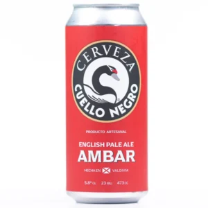 CERVEZA CUELLO NEGRO AMBAR 473CC