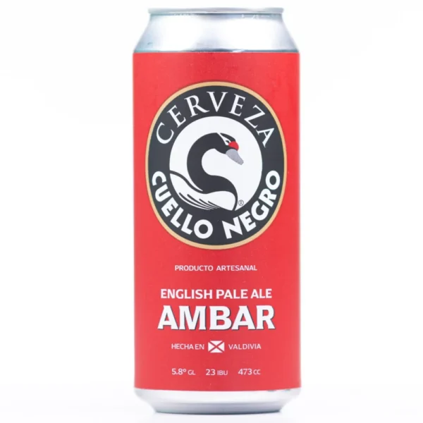 CERVEZA CUELLO NEGRO AMBAR 473CC