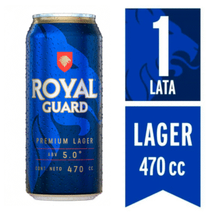 CERVEZA ROYAL GUARD LATA 470CC