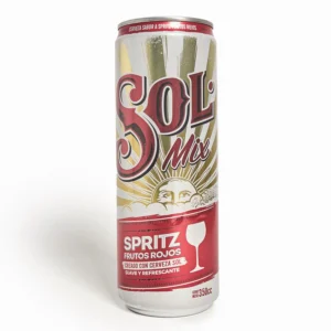 CERVEZA SOL SPRITZ FRUTOS ROJOS 350CC