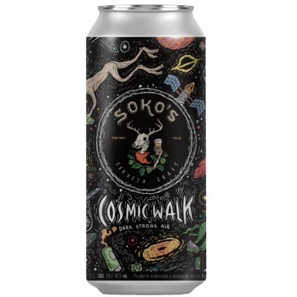 CERVEZA SOKOS  COSMIC WALK 473CC