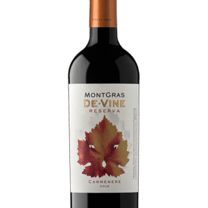 VINO MONTGRAS DE VINE RESERVA CARMENERE 750ML