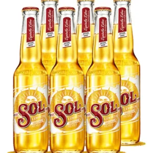 CERVEZA SOL BOTELLA PACK 330CC PACK X6