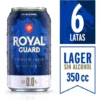 CERVEZA ROYAL GUARD SIN ALCOHOL 330CC PACK X6