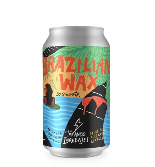 CERVEZA BRAZILIAN WAX LATAS 355ML