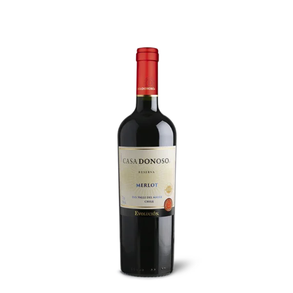 VINO EVOLUCION DONOSO RSVA MERLOT 750CC