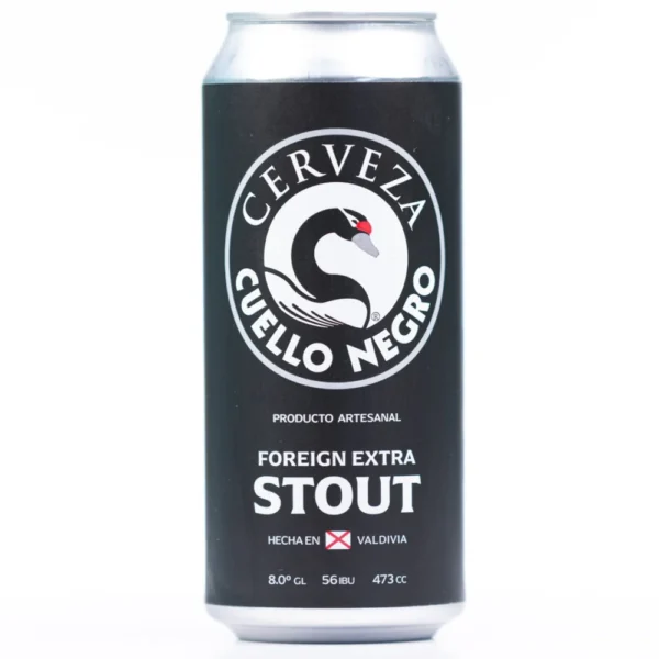 CERVEZA CUELLO NEGRO STOUT 473CC