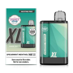 VAPE5000 DINNER LADY 0% NIC SPEARMINT MENTHOL