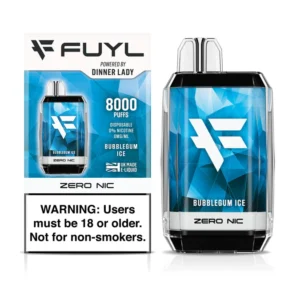 VAPE5000 DINNER LADY 0% NIC BUBBLEGUM ICE