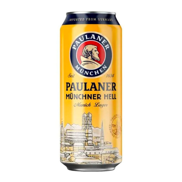 CERVEZA PAULANER MUNCHEN LATAS 500CC