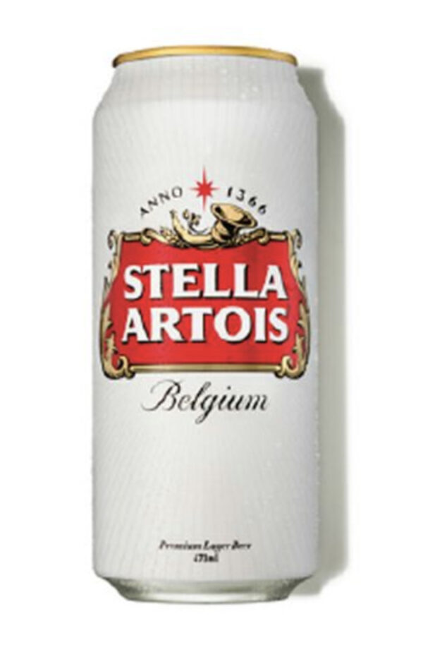 CERVEZA STELLA ARTOIS LATA 473CC