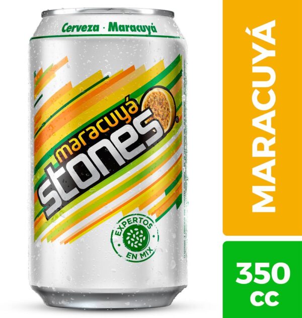 CERVEZA LEMON STONES MARACUYA LATAS 350CC