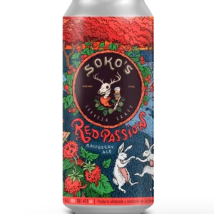 CERVEZA SOKOS RED PASSION 473CC