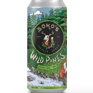 CERVEZA SOKOS  WILD PINES 473CC