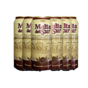 CERVEZA MALTA DEL SUR 473CC PACK*6
