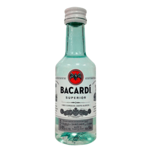 MINIATURA RON BACRDI BLANCO 50ML