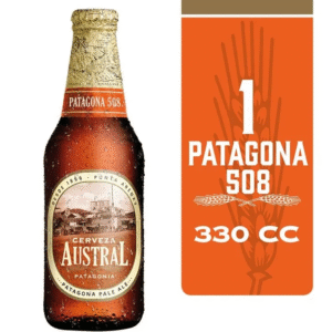 CERVEZA AUSTRAL PATAGONIA PALE ALE 508 330CC