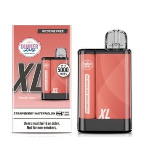 VAPE5000 DINNER LADY 0% NIC STRAWBERRY WATERMELON