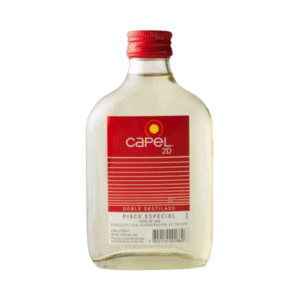 PISCO CAPEL ESPECIAL  DOBLE DESTILADA 190ML