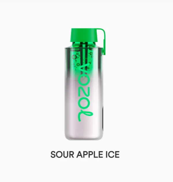 VOZOL Neon10000 Disposble Pod TPD 500mAh 10ml Sour Apple Ice