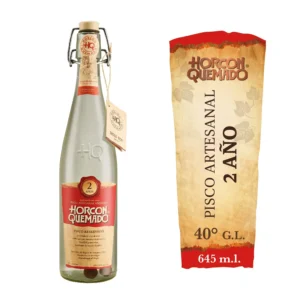 PISCO HORCON QUEMADO 2 AÑOS RESERVADO 645ML