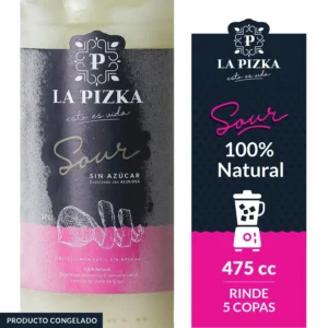 SOUR PIZKA LIMON SIN AZUCAR 475 ML