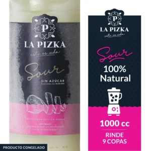 SOUR PIZKA  LIMON SIN AZUCAR 1000 ML