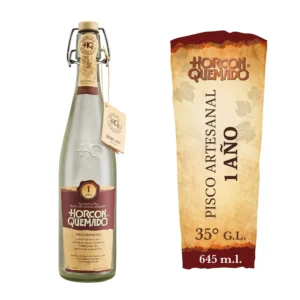 PISCO HORCON QUEMADO 1 AÑOS ESPECIAL 645ML