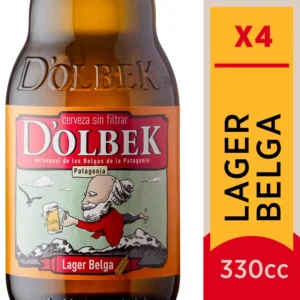 CERVEZA DOLBEK LAGER BELGA BOTELLA PACK*4 330C