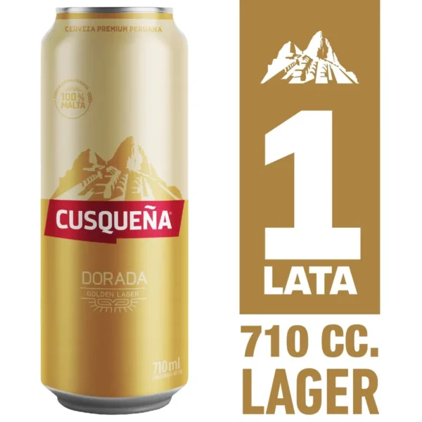 CERVEZA CUSQUEÑA LATA 710CC