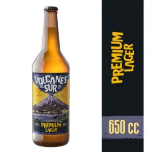 CERVEZA VOLCANES DEL SUR PREMIUM LAGER 650CC