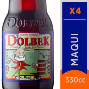 CERVEZA DOLBEK MAQUI BOTELLA PACK*4 330C