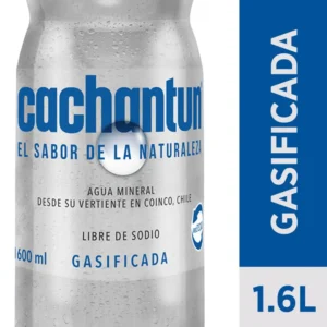 AGUA CACHANTUN CON GAS 1.6L