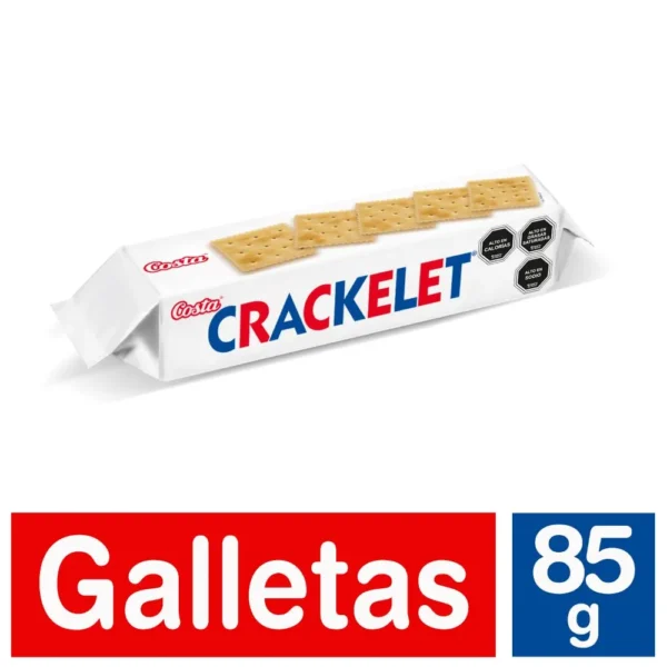 CONFITE & SNAKE GALLETAS CRACKELET 85G COSTA