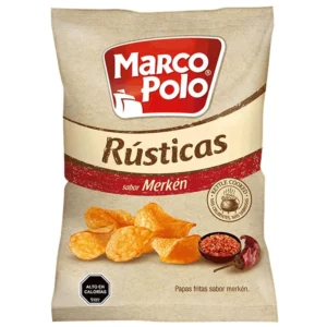 CONFITE & SNACK MARCO POLO RUSTICAS MERKEN 185G