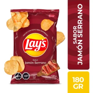 CONFITE LAYS SABOR JAMON 180G