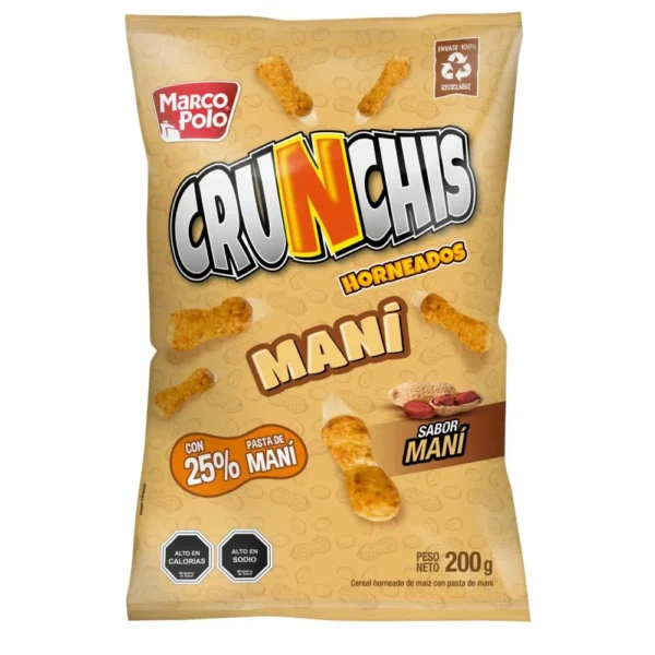 CONFITE & SNACK CRUNCHIS MANI 200G