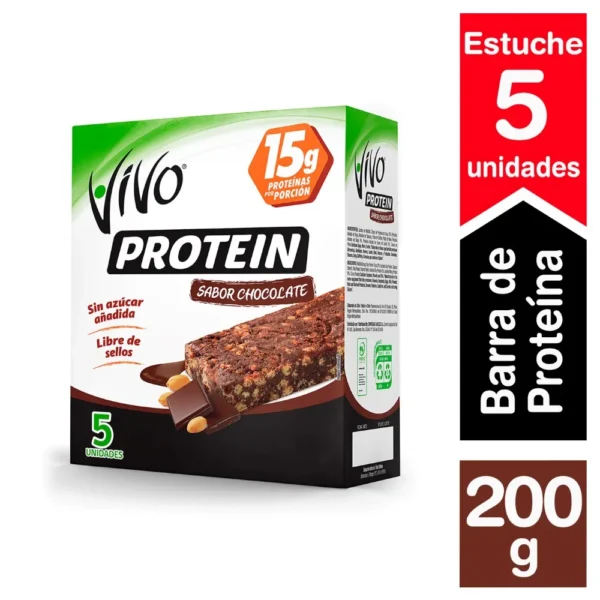 BARRA CEREAL VIVO PROTEIN CHOCOLATE
