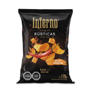 CONFITE & SNACK MARCO POLO RUSTICAS INFERNO 175G