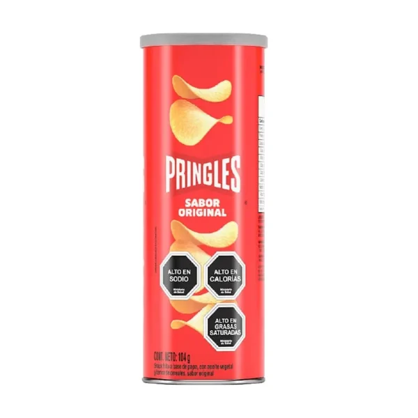 CONFITE & SNACK PRINGLES ORIGINAL 104G