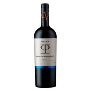 VINO CASAS PATRONALES  RESERVA MERLOT 750ML