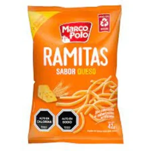CONFITE & SNACK MARCO RAMITAS QUESO 42G