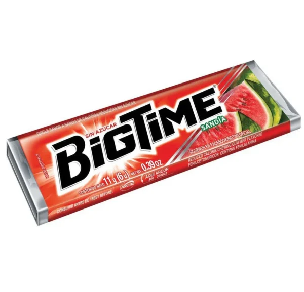 CHICLE BIGTIME SANDIA 11GR