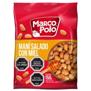 CONFITE & SNACK MARCOPOLO MANI CON MIEL 150G