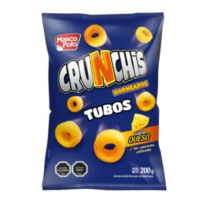 CONFITE & SNACK CRUNCHIS TUBOS 200G