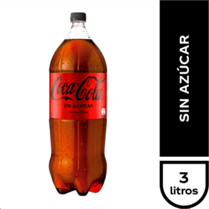 BEBIDA COCA COLA S/AZUCAR PLASTICO 3L