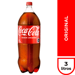 BEBIDA COCA COLA ORIGINAL PLASTICO 3L