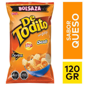 CONFITE & SNACK  DE TODITO SABOR QUESO 120G