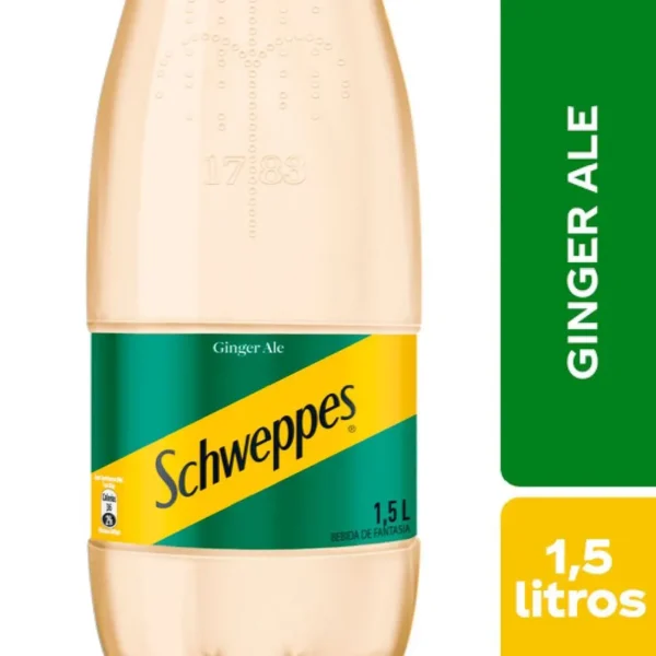 BEBIDA SCHWEPPES GINGER ALE 1.5LT