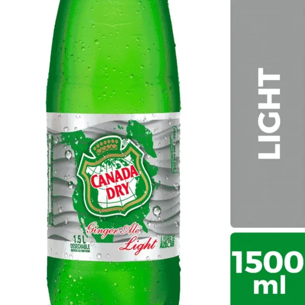 BEBIDA CANADA DRY LIGHT 1.5LT